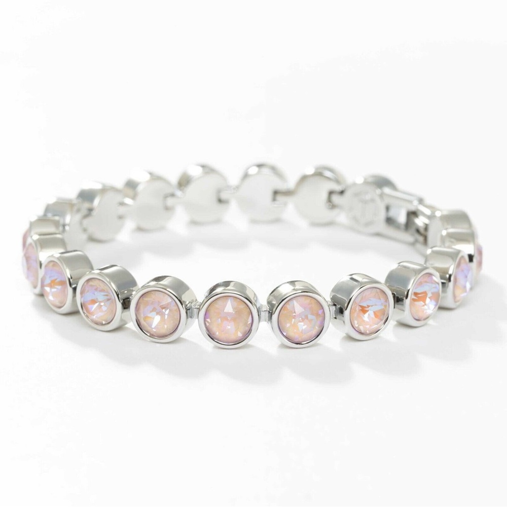 Touchstone Crystal Dusty Pink Delite Ice Bracelet